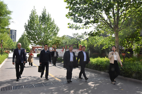 山东省教育厅关工委来我县调研指导