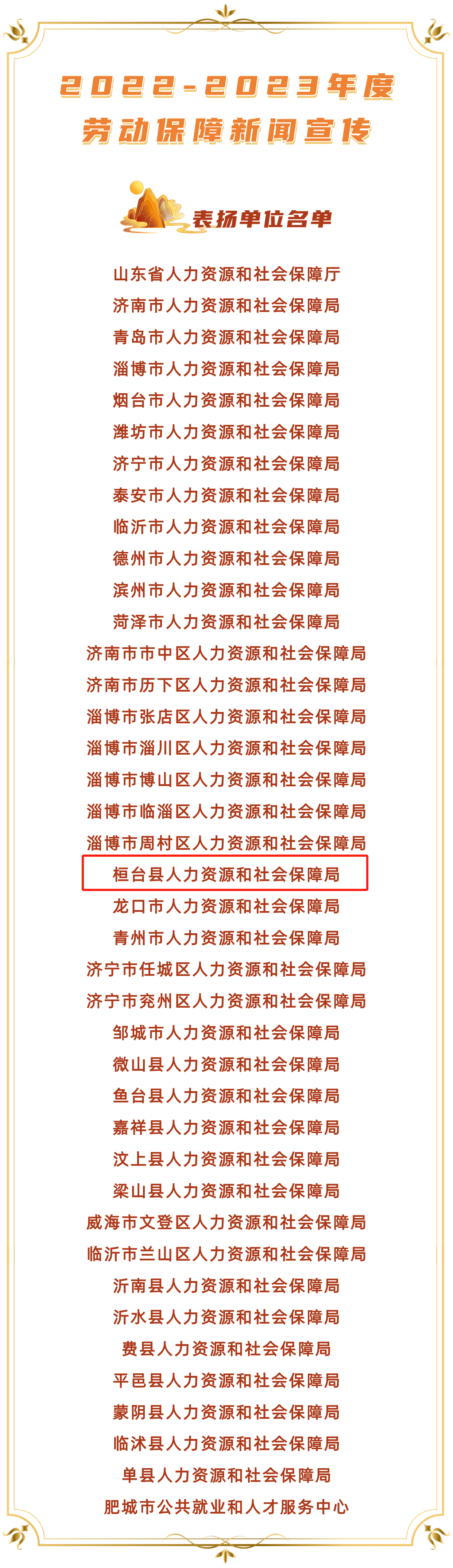 喜报！我省人社系统这些单位被人社部办公厅表扬了！