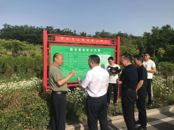 桓台县县级林长巡林纪实