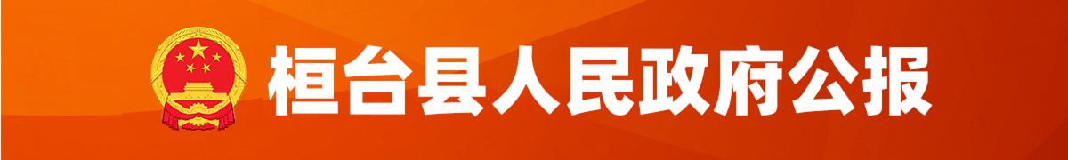 桓台县人民政府公报